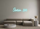 Custom Neon: Station 300 - VINTAGE SIGN