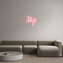 Custom Neon: Stefi - VINTAGE SIGN