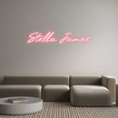 Custom Neon: Stella James - VINTAGE SIGN