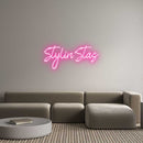 Custom Neon: Stylin’Stas - VINTAGE SIGN