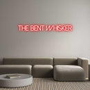 Custom Neon: The Bent Whis... - VINTAGE SIGN