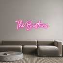 Custom Neon: The Boostroms - VINTAGE SIGN