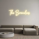 Custom Neon: The Brownlees - VINTAGE SIGN