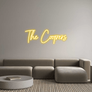 Custom Neon: The Coopers - VINTAGE SIGN