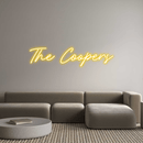 Custom Neon: The Coopers - VINTAGE SIGN