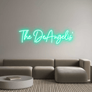 Custom Neon: The DeAngelis' - VINTAGE SIGN