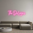 Custom Neon: The DeLorge’s - VINTAGE SIGN
