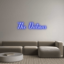 Custom Neon: The Dutsons - VINTAGE SIGN