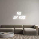 Custom Neon: THE ELK ... - VINTAGE SIGN