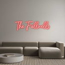 Custom Neon: The Fallwells - VINTAGE SIGN