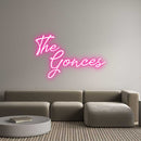 Custom Neon: The Gonces - VINTAGE SIGN