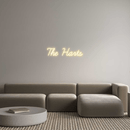 Custom Neon: The Harts - VINTAGE SIGN
