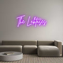 Custom Neon: The Laktases - VINTAGE SIGN