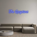 Custom Neon: The Langstons - VINTAGE SIGN