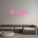 Custom Neon: The Loc Box - VINTAGE SIGN