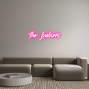 Custom Neon: The Loubiers - VINTAGE SIGN