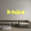Custom Neon: The McDevitts - VINTAGE SIGN