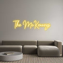 Custom Neon: The McKenneys - VINTAGE SIGN