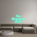 Custom Neon: The Monogra... - VINTAGE SIGN