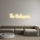 Custom Neon: The Nolasco's - VINTAGE SIGN
