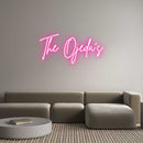 Custom Neon: The Ojeda's - VINTAGE SIGN