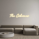 Custom Neon: The Osbornes - VINTAGE SIGN