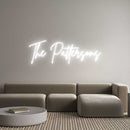 Custom Neon: The Pattersons - VINTAGE SIGN