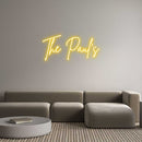 Custom Neon: The Paul’s - VINTAGE SIGN