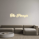 Custom Neon: The Perry's - VINTAGE SIGN