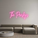 Custom Neon: The Presleys - VINTAGE SIGN