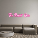 Custom Neon: The Rabbit Hole - VINTAGE SIGN