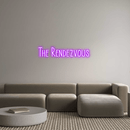 Custom Neon: The Rendezvous - VINTAGE SIGN