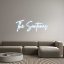 Custom Neon: The Santanas - VINTAGE SIGN