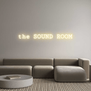 Custom Neon: the SOUND ROOM - VINTAGE SIGN