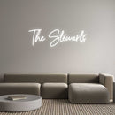 Custom Neon: The Stewarts - VINTAGE SIGN