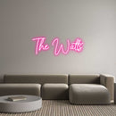 Custom Neon: The Watts - VINTAGE SIGN