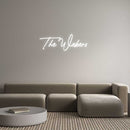 Custom Neon: The Webers - VINTAGE SIGN