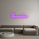 Custom Neon: Theerealnia - VINTAGE SIGN