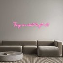 Custom Neon: Things are ab... - VINTAGE SIGN