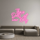 Custom Neon: This is Doll... - VINTAGE SIGN