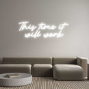 Custom Neon: This time it ... - VINTAGE SIGN