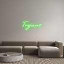Custom Neon: Trojans - VINTAGE SIGN