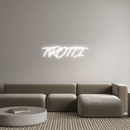 Custom Neon: TROTTI - VINTAGE SIGN