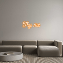 Custom Neon: Try me - VINTAGE SIGN