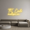 Custom Neon: T&T Condo ma... - VINTAGE SIGN
