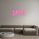 Custom Neon: UMI - VINTAGE SIGN