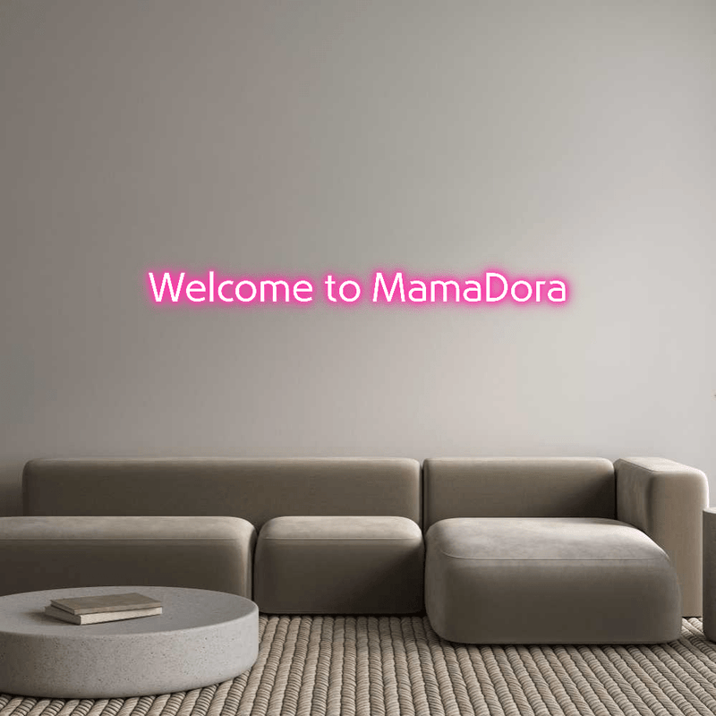 Custom Neon: Welcome to Ma... - VINTAGE SIGN