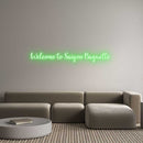 Custom Neon: Welcome to Sa... - VINTAGE SIGN