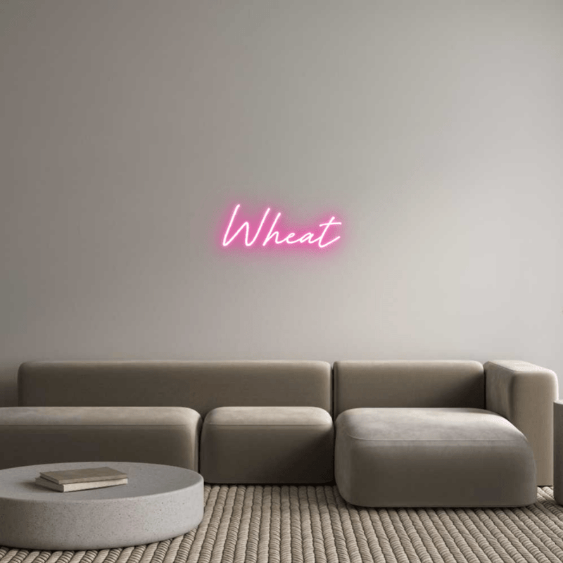 Custom Neon: Wheat - VINTAGE SIGN