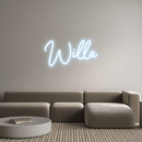 Custom Neon: Willa - VINTAGE SIGN